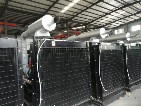 Aktueller Firmenfall über Generator des Erdgas-5*250kW für eine Plastikkasten-Fabrik in Lagos, Nigeria