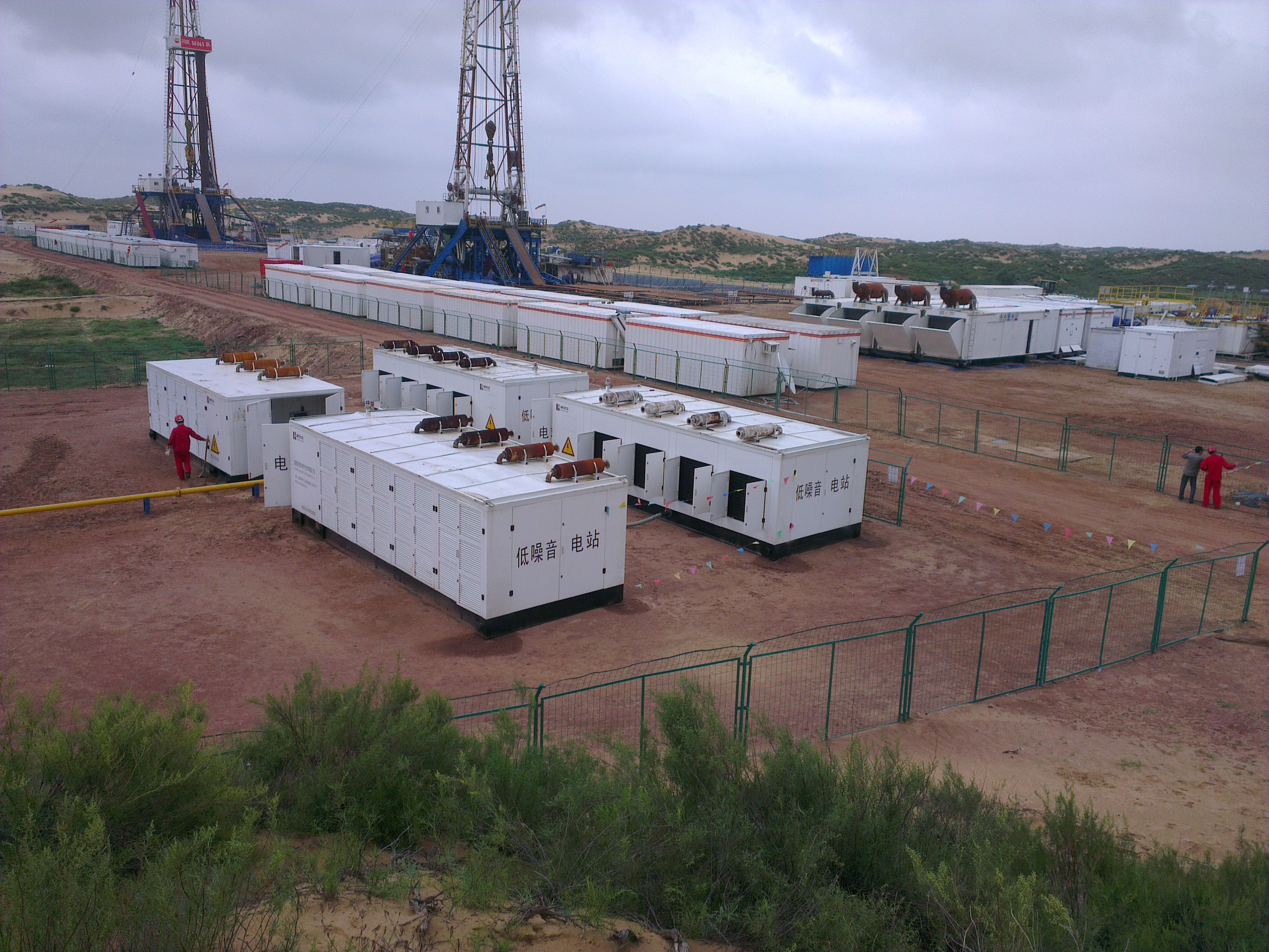 Aktueller Firmenfall über Gas-Generator für Öl-u. Gas-Ölplattform
