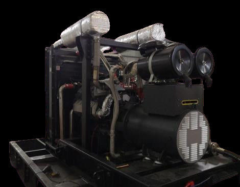 Coalbed Methane Natural Gas Power Generator Deutz V8 Engine 320KW