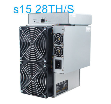 1690W Cryptocurrency Miner Machine Bitmain Antminer S15 28T