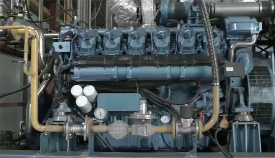 1200KW Baudouin Industrial Natural Gas Generator CBM Biogas CHP Power Generator