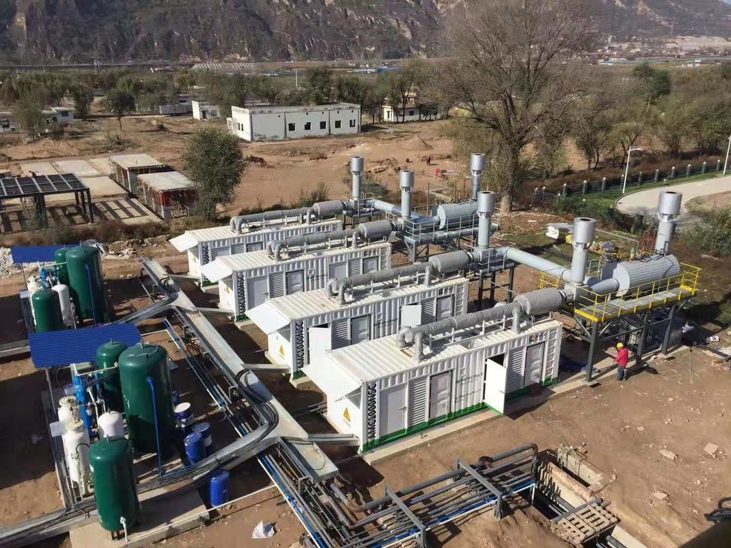 Natural Gas Cogeneration Combined Heat And Power 350 KW
